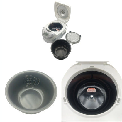 TIGER タイガー 3合 IHジャー炊飯器 3合 炊きたて JPF-G055 WL 中古 H4