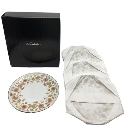 Noritake ノリタケ 更紗柄 19cm クーププレートセット 5枚 N-433L 中古 D4