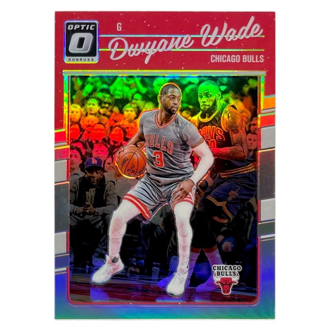 PANINI NBAカード DONRUSS OPTIC PRIZM DWYANE WADE CHICAGO BULLS #12 中古 IT2