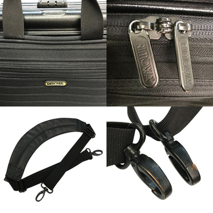 RIMOWA リモワ ボレロ ノートブック ブリーフケース メンズ 2way ビジネスバッグ トラベル ショルダー ブラック 中古 T1