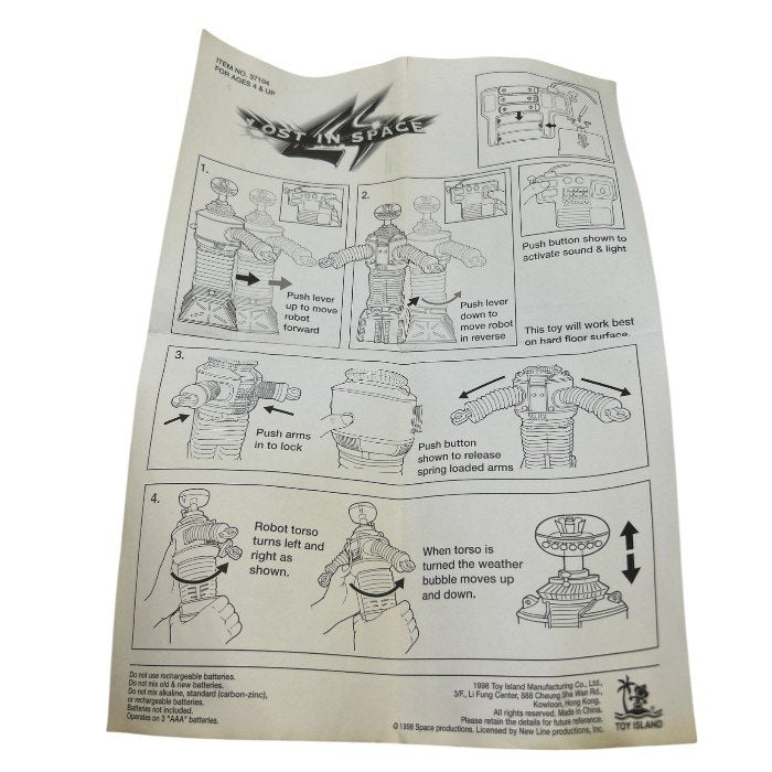 LOST iN Space THE CLassic SERiES リモートクラシックロボット ホビー おもちゃ 玩具 レトロ 中古 W４