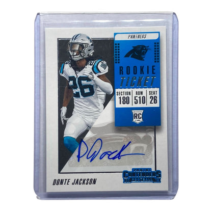 PANINI NFLカード CONTENDERS DONTE JACKSON PANTHERS #161 中古 IT2