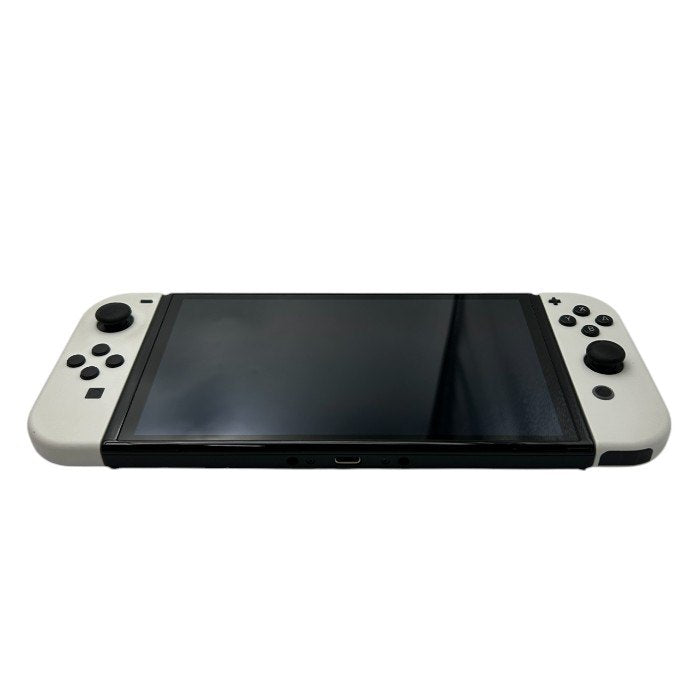 Nintendo Switch 本体 有機ELモデル Joy-Con(L)/(R) ホワイト 任天堂 スイッチ ハード ゲーム機 中古 W４
