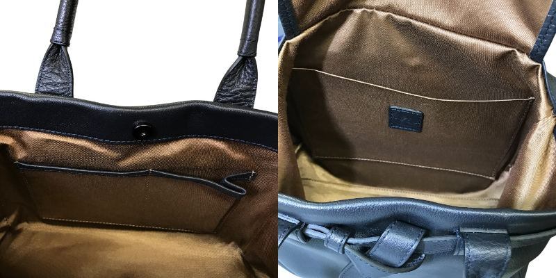 土屋鞄 クラルテ バッグ レディース レザー トート ハンド リボン ブラック 本革 ハンドバッグ 鞄 中古 WK1