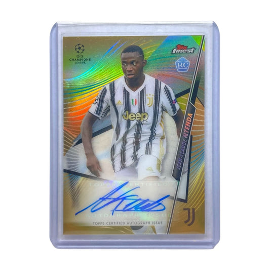 TOPPS サッカーカード FINEST JEAN-CLAUDE NTENDA JUVENTUS /50 #FA-JCN 中古 IT2