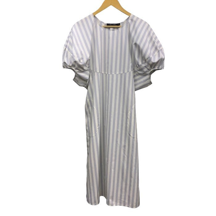 SOFIE DHOORE ソフィドール ストライプ ワンピース 34 半袖 夏 レディース ロング 中古 KW1