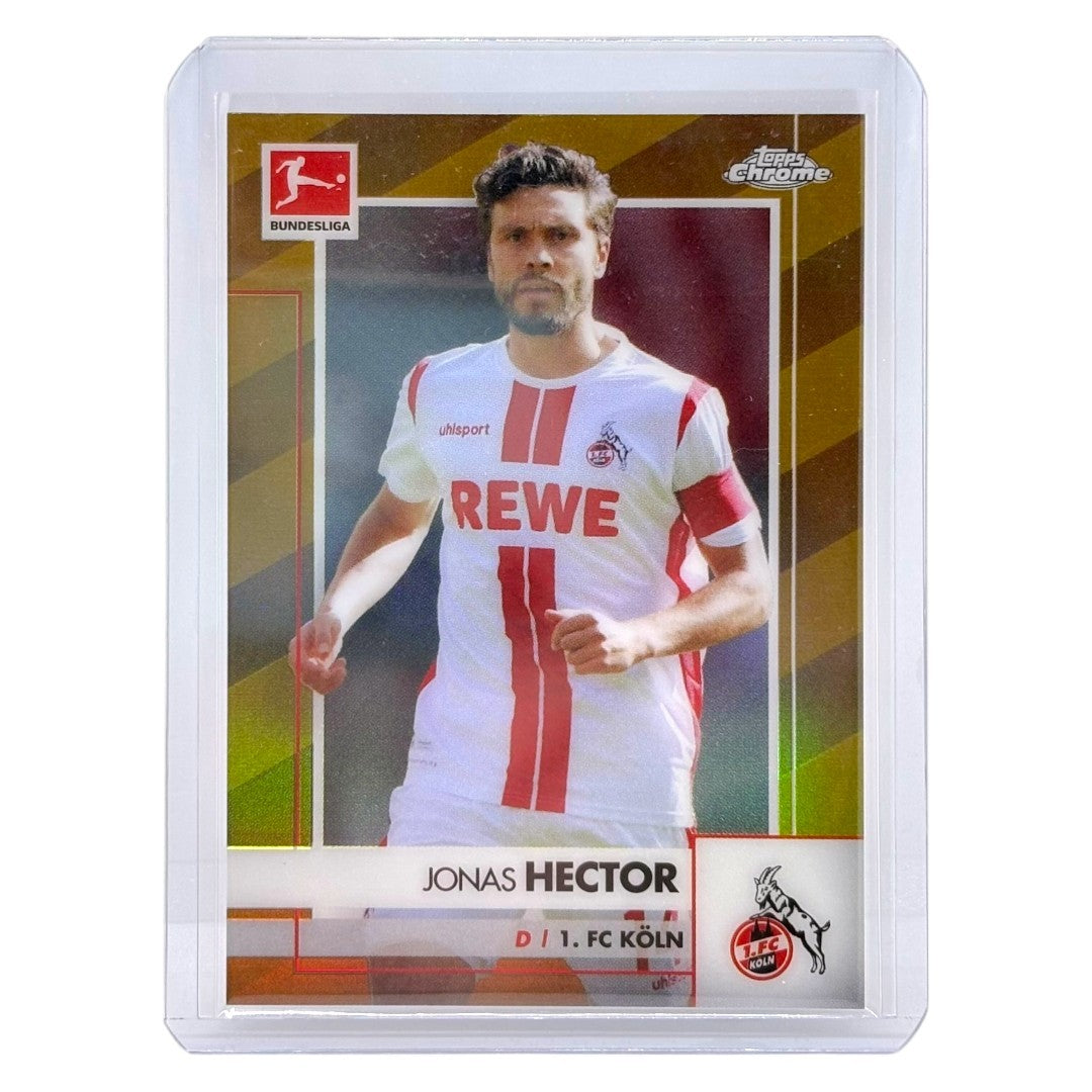 TOPPS サッカーカード CHROME JONAS HECTOR KOLN /50 #54 中古 IT1