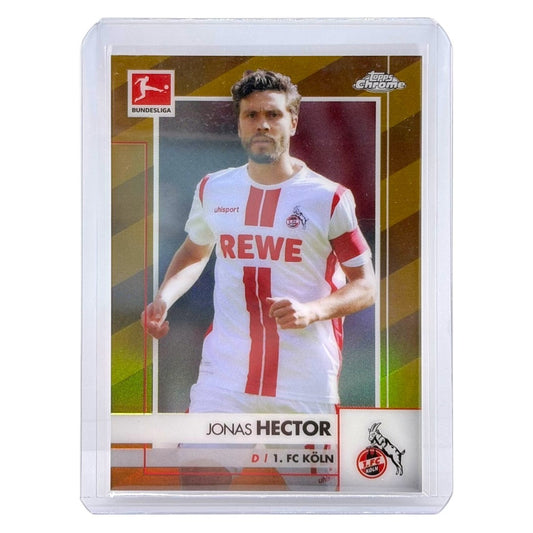TOPPS サッカーカード CHROME JONAS HECTOR KOLN /50 #54 中古 IT1