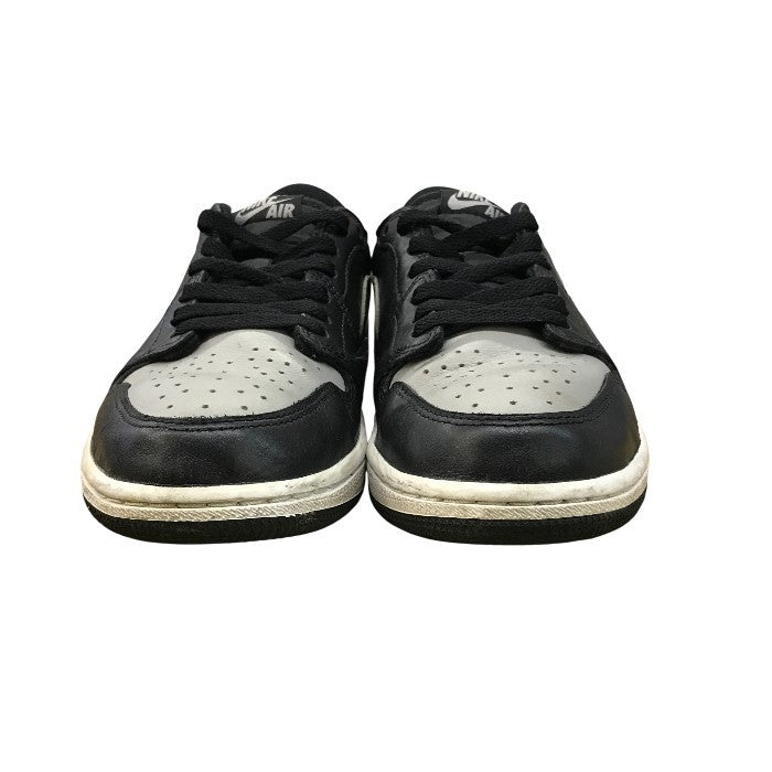 NIKE ナイキ Air Jordan 1 Retro Low OG "Shadow" スニーカー メンズ シャドウ ブラック 26.5cm CZ0790-003 中古 N1