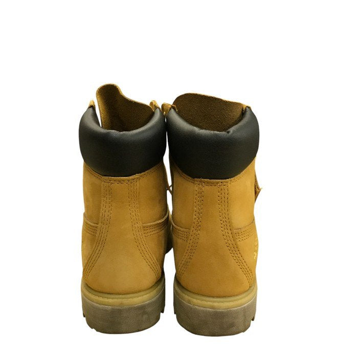 Timberland ティンバーランド 6インチ プレミアムブーツ メンズ レースアップ キャメル 26cm 6153B 中古 N1