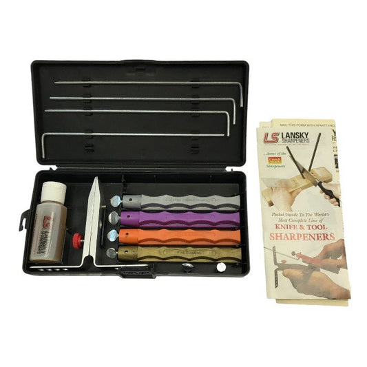 LANSKY SHARPENERS デラックス ダイヤモンド 砥石セット ナイフ シャープナー アウトドア 中古 T1