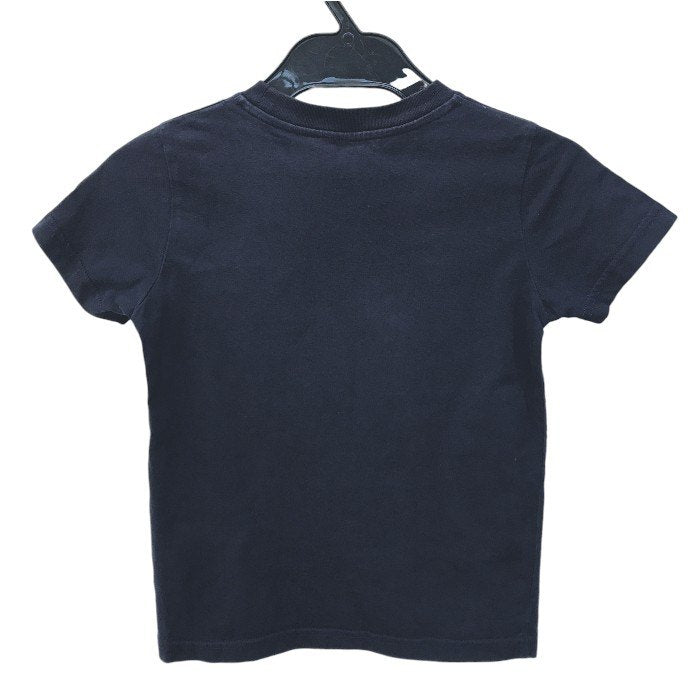 MONCLER モンクレール Tシャツ キッズ 半袖 コットン コミック柄 漫画 115cm ネイビー D19548018350 中古 T1