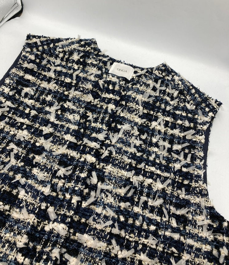 OHGA ツイード ベスト/ジレ レディース 中古 4