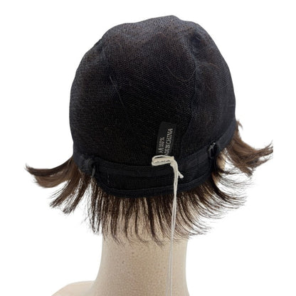 未使用品 MALIBUWIG マリブウィッグ HM-518HT ナチュラル 自然色 かつら ウィッグ レディース ショート 人毛100％ 中古 W４