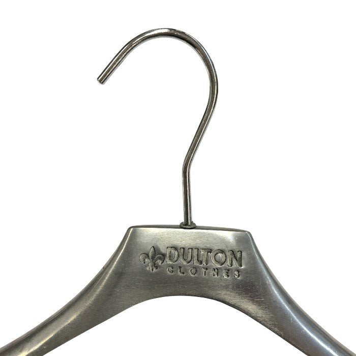 DULTON ダルトン ハンガー 10本セット アルミ製 スーツハンガー ジャケット/ボトムス インテリア シルバーカラー 中古 T1