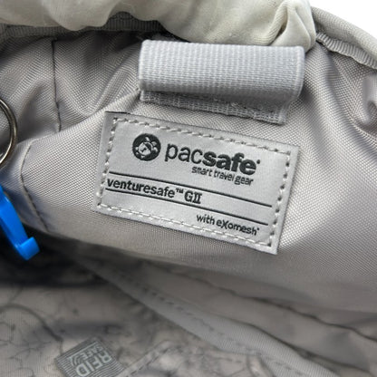 packsafe venturesafe 150 GⅡ パックセーフ ベンチャーセーフ 150 GⅡ クロスボディ スリングバッグ 60160 メンズ ブラック お出かけ 小さめ 収納 ポケット 中古 W４