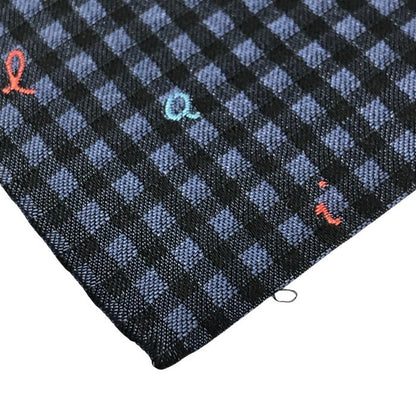 Paul Smith ポールスミス ネクタイ メンズ シルク チェック柄 アルファベット カジュアル レギュラー ネイビー 中古 T1