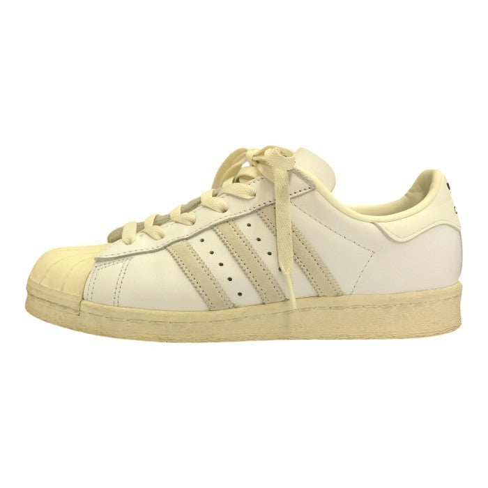 adidas × URBAN RESEARCH DOORS スーパースター スニーカー レディース ローカット SUPERSTAR シンプル ホワイト 24.0cm ID5113 中古 T1