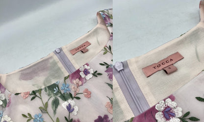 TOCCA トッカ SPRAY MUM スプレイマム ドレス ワンピース サイズ2 レディース 中古 D4