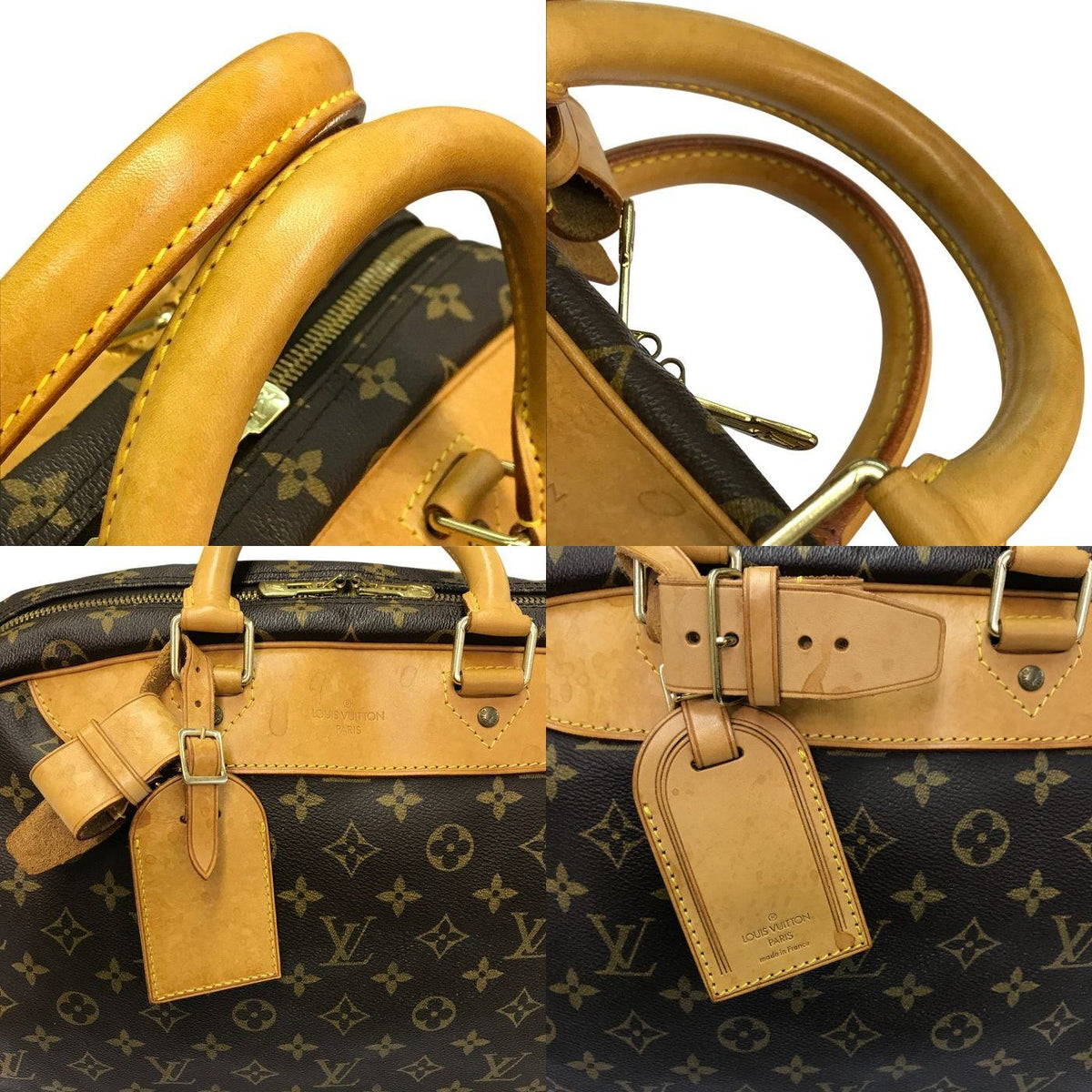 LOUIS VUITTON ルイヴィトン モノグラム エヴァジオン ボストンバッグ ユニセックス シューズ収納 スポーツ/旅行鞄 ブラウン M41443 中古 T1