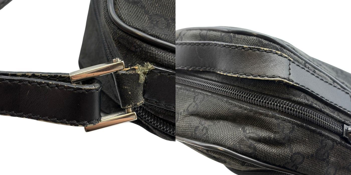 GUCCI グッチ GGキャンバス ショルダーバッグ 018 1612 002053 鞄 ブランド レディース 小さめ ミニ 中古 W1