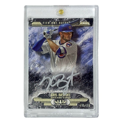 TOPPS MLBカード TIER ONE KRIS BRYANT CHICAGO CUBS /10 #T1A-KB 中古 IT1