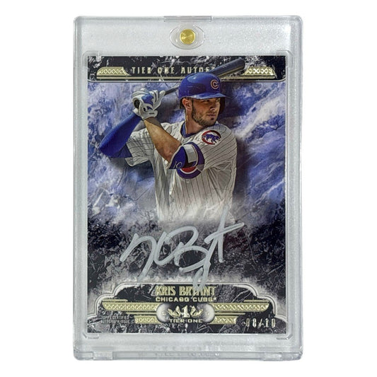 TOPPS MLBカード TIER ONE KRIS BRYANT CHICAGO CUBS /10 #T1A-KB 中古 IT1