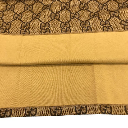 GUCCI グッチ テクニカル ジャージースカート レディース 秋冬 ロング GG柄 プリーツ ブラウン XXS ブランド 総柄 かわいい ウエスト紐 中古 KW1