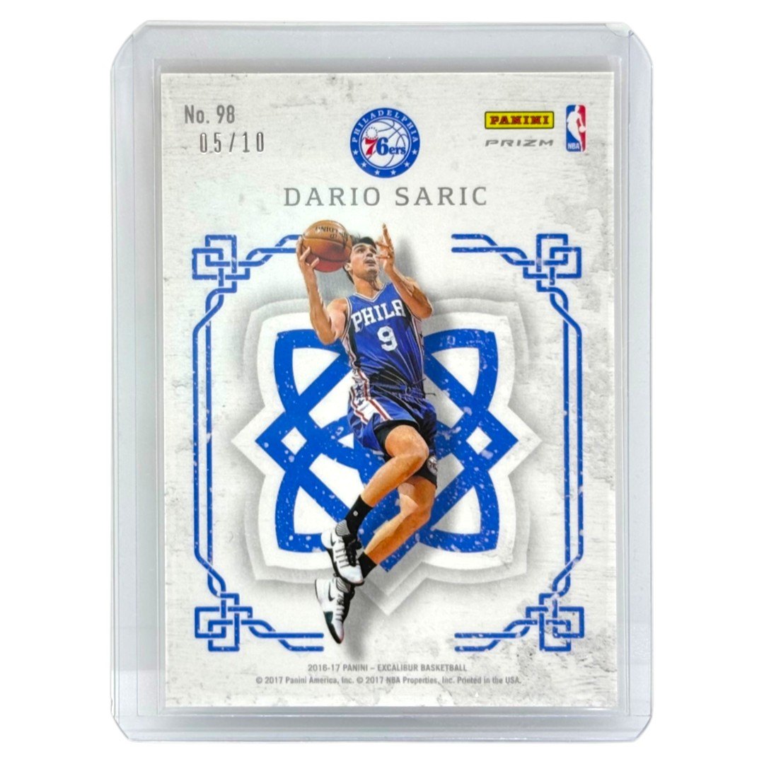 PANINI NBAカード EXCALIBUR PRIZM DARIO SARIC 76ERS /10 #98 中古 IT1