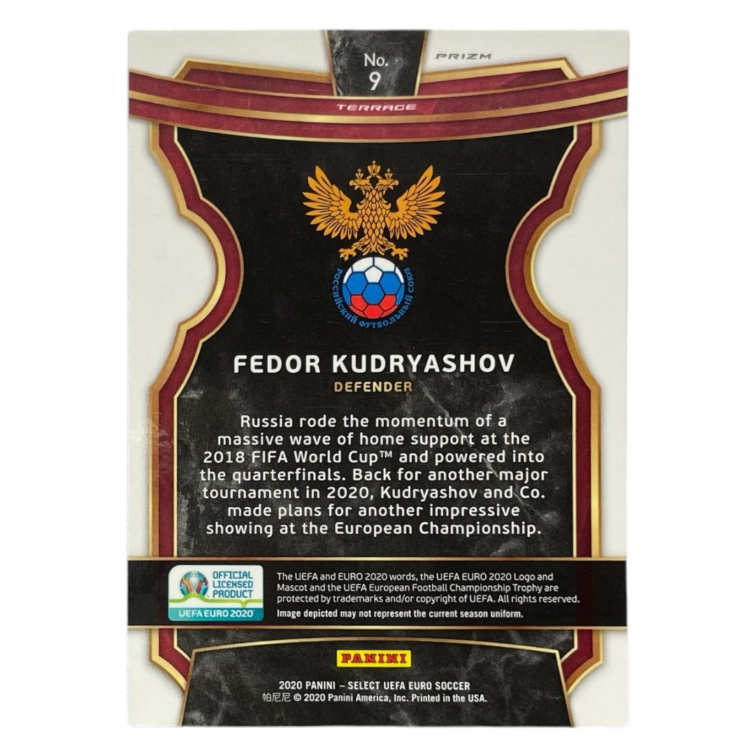 PANINI サッカーカード SELECT UEFA EURO PRIZM FEDOR KUDRYASHOV RUSSIA #9 中古 IT2