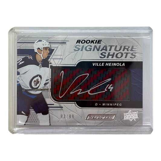 UPPER DECK NHLカード ENGRAINED VILLE HEINOLA WINNIPEG 93/99 #RSS-VH 中古 IT1