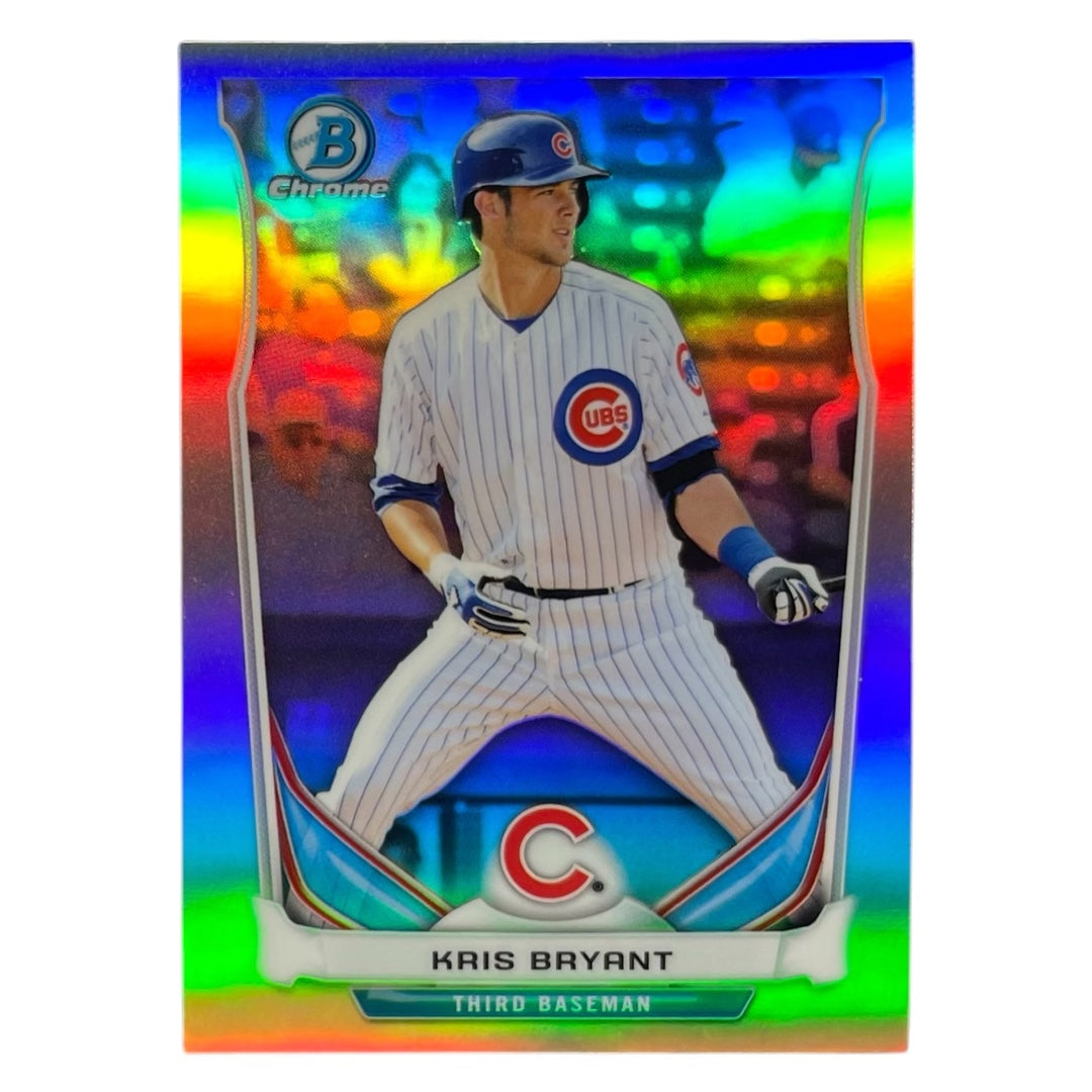 TOPPS MLBカード BOWMAN CHROME KRIS BRYANT CHICAGO CUBS #CTP-62 中古 IT2
