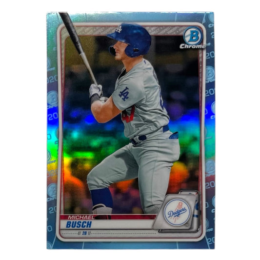 TOPPS MLBカード BOWMAN CHROME MICHAEL BUSCH LOS ANGELES DODGERS #BD-42 中古 IT2