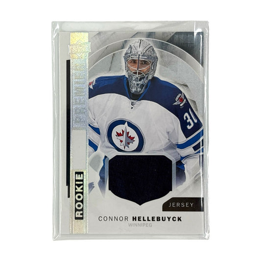 UPPER DECK NHLカード PREMIER CONNOR HELLEBUYCK WINNIPEG JETS #R-14 中古 IT1