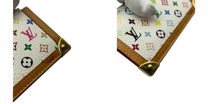 ルイ ヴィトン LOUIS VUITTON モノグラム マルチカラー ポシェット クレ キーチェーン付 コインケース 小銭入れ ブロン M92655 中古 W４