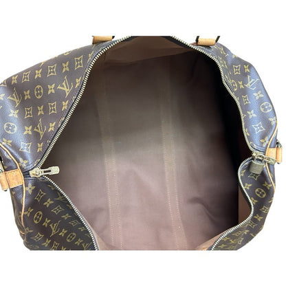 LOUIS VUITTON ルイヴィトン モノグラム キーポル バンドリエール 60 ボストンバッグ M41412 ショルダー ハンドバッグ 大きい 旅行 ブランド 鞄 中古 W４