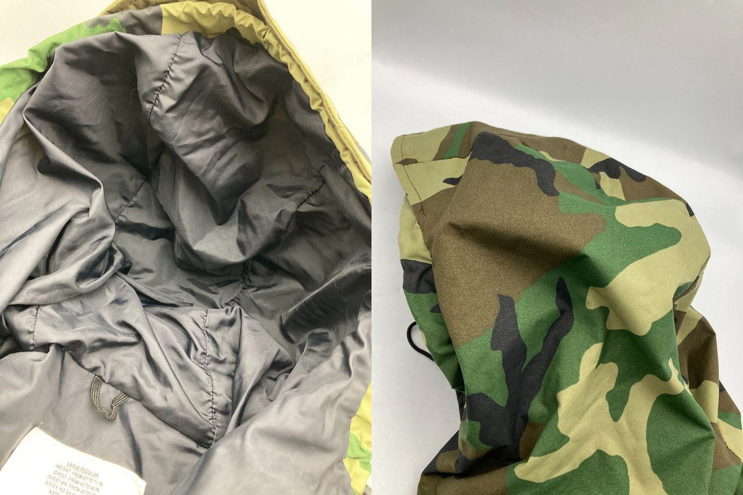 SPIEWAK スピワック コールドウェザーパーカー 576D カモフラージュ ラージサイズ 中古 D4