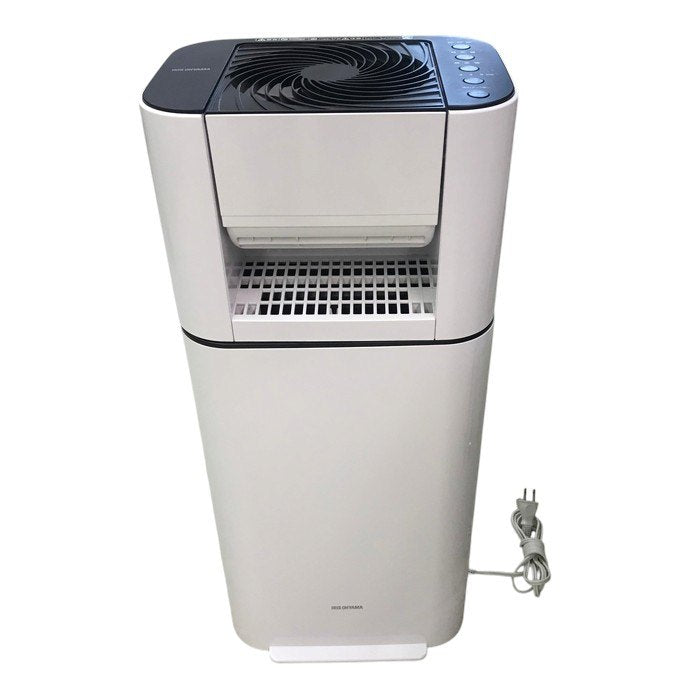 アイリスオーヤマ 除湿機 衣類乾燥 デシカント式 13畳 サーキュレーター付き スピード乾燥 IJD-I50 ホワイト 中古 Y1