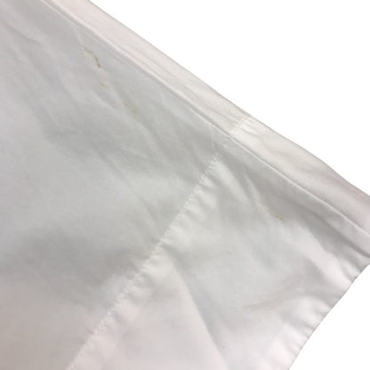 TOUJOURS トゥジュー ブラウス レディース 5分袖 コットン ゆったり ホワイト FREEサイズ 中古 T1