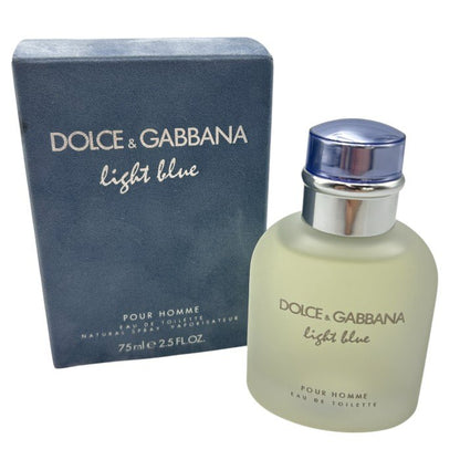 DOLCE＆GABBANA ドルチェ＆ガッバーナ Light Blue Pour Homme ライトブルー プールオム 75ml 香水 メンズ ブランド オードトワレ 中古 W４