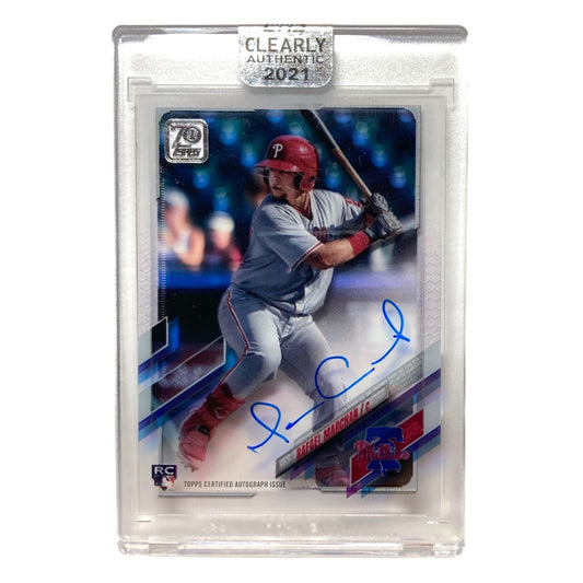 TOPPS MLBカード CLEARLY AUTHENTIC RAFAEL MARCHAN PHILLIES #CAA-RMA 中古 IT2