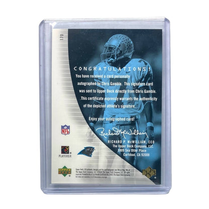 UPPER DECK NHLカード SP AUTHENTIC CHRIS GAMBLE PANTHERS /990 #170 中古 IT2