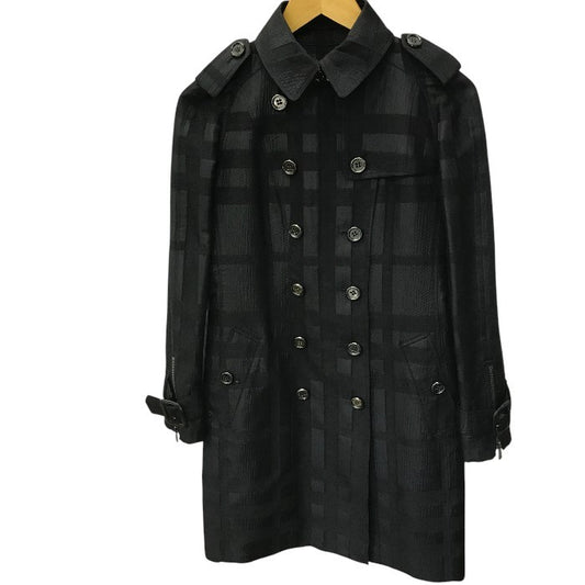 BURBERRY ロンドン バーバリー ロング コート チェック B1A42-254-09 38 トレンチコート アウター 秋 冬 中古 W1