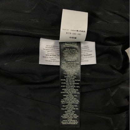 HUNTER ハンター ダウンジャケット レディース 冬 ファー ブラック XSサイズ 中古 N1