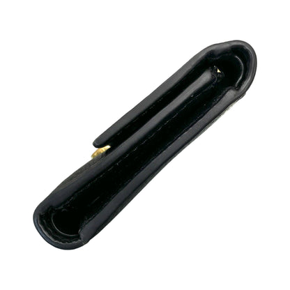 TORY BURCH トリーバーチ ミラー ミディアム ウォレット 財布 レディース 三つ折り レザー ブラック 10005626 中古 T1