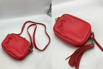 GIANNI CHIARINI ジャンニ キアリーニ レザー 3WAY ショルダーバッグ ピンク 中古 D4