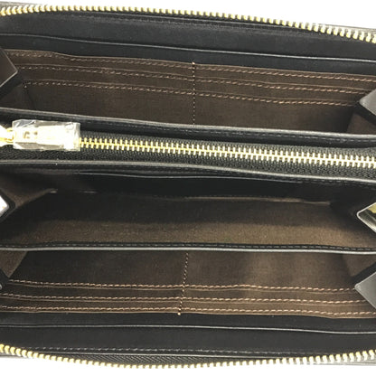 russet ラシット 長財布 レディース ラウンドジップ ファスナー 三層式小銭入れ 収納大 グレー SO-348 中古 T1