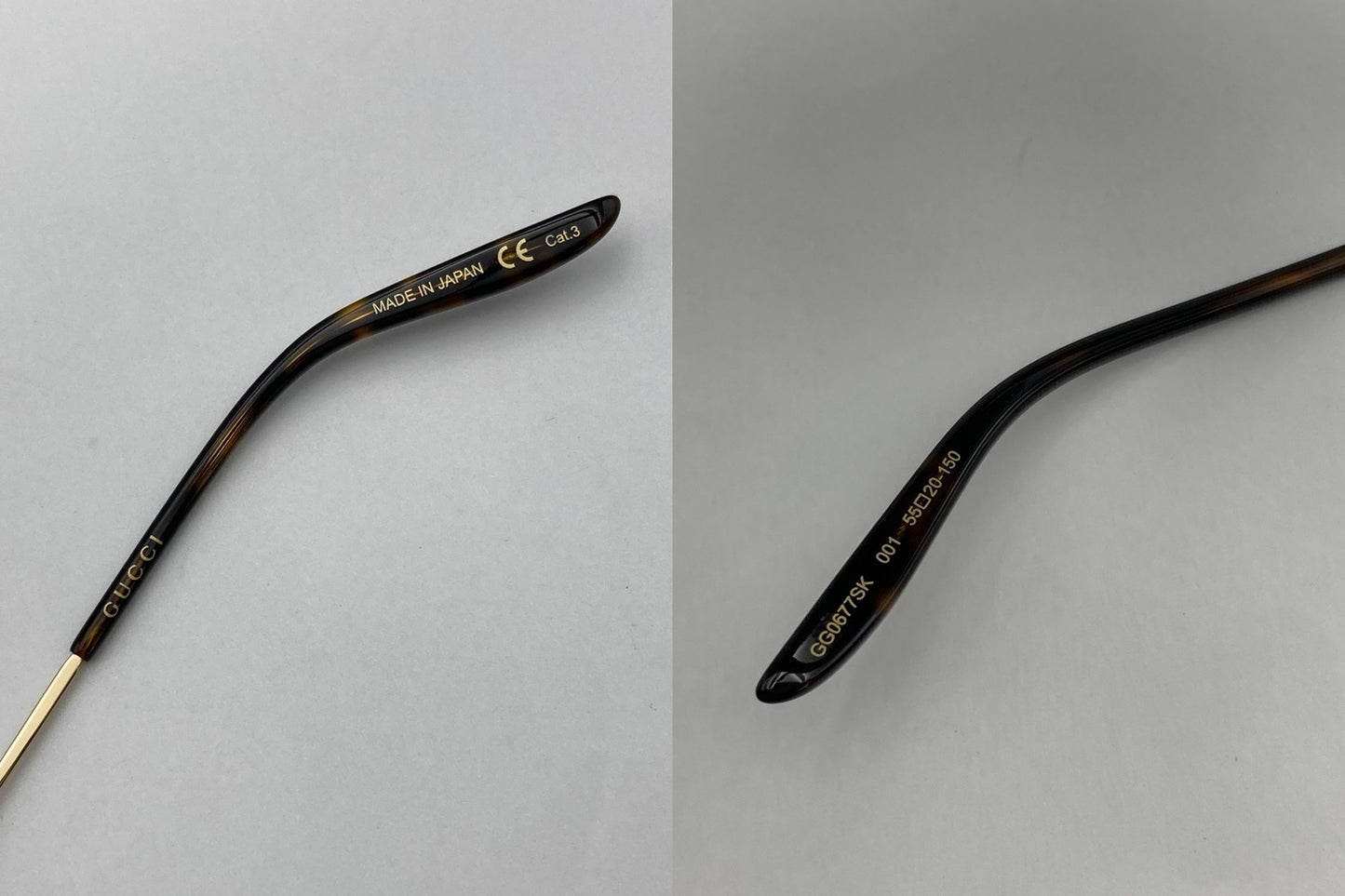 GUCCI グッチ ボストン型 サングラス GG0677SK 中古 D4