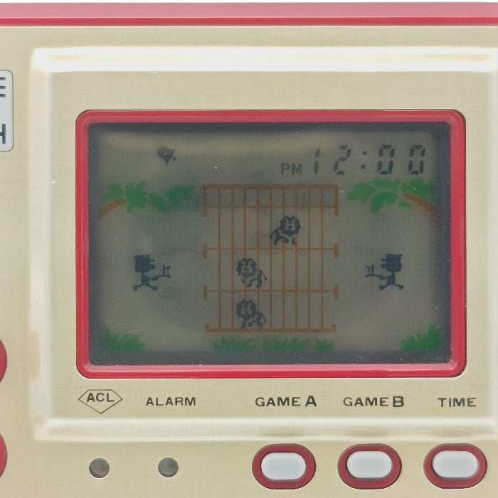 Nintendo 任天堂 GAME&WATCH GOLD ゲーム＆ウォッチ ゴールドシリーズ LION ライオン LN-08 中古 H4