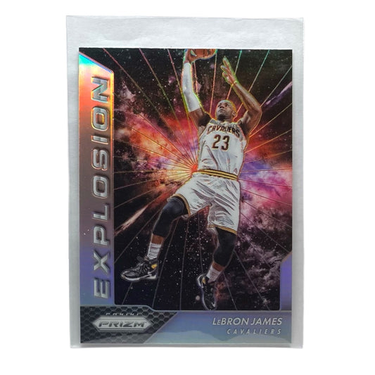 PANINI NBAカード PRIZM LEBRON JAMES CLEVELAND CAVALIERS #1 中古 IT2